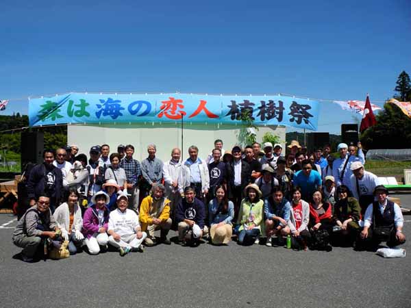 平林会　参加者全員で記念撮影